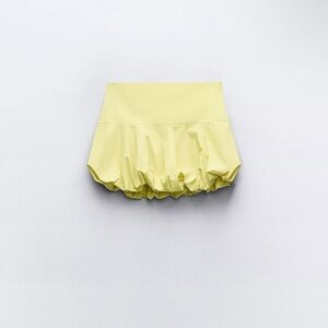 Zara balloon mini skirt